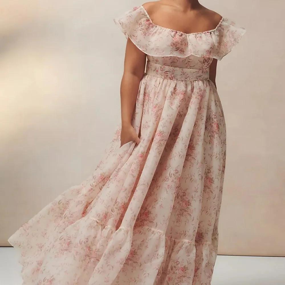 Selkie Off-The-Shoulder Floral Maxi Dress - Picture 10 of 10